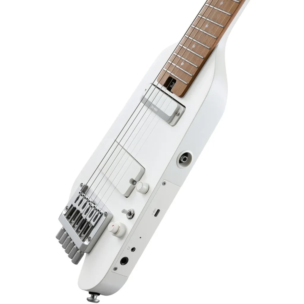 Donner HUSH-X PRO silent el-guitar hvid - Elguitarer - Allround Musik